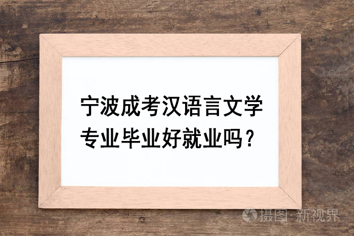 宁波成考汉语言文学专业毕业好就业吗？